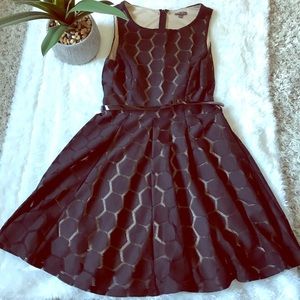 Black cocktail dress